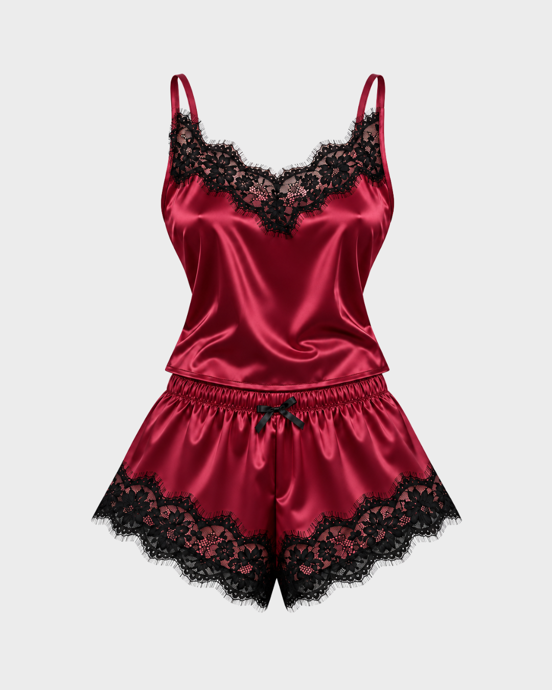 Midnight Romance Satin Set